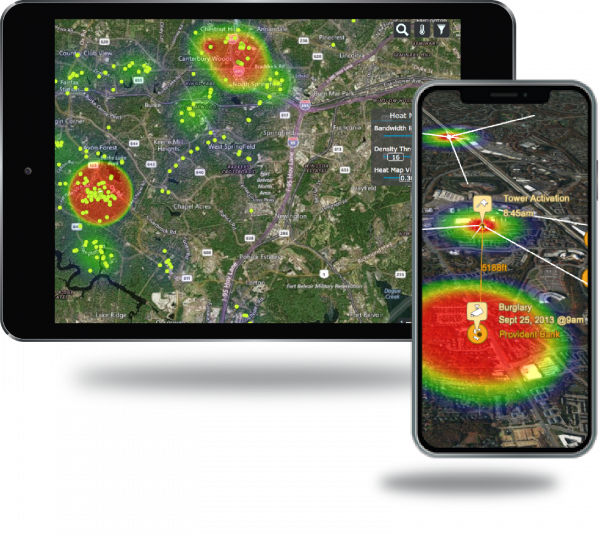 Mapping & Analysis on your cell phone